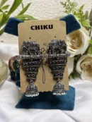 Tribal Oxidized Earrings