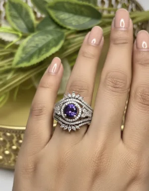 🌟 Elegant American Diamond Ring