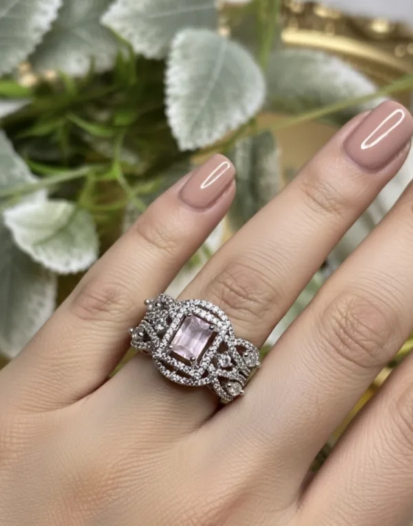 💎 Modern American Diamond Ring