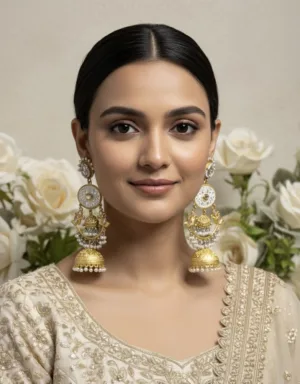 Royal Golden Jhumka