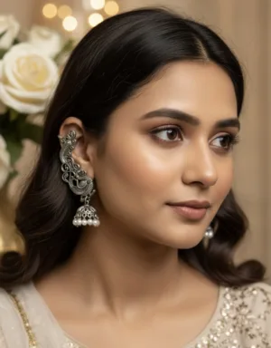 ✨ Elegant Butta Cuff Earrings ✨