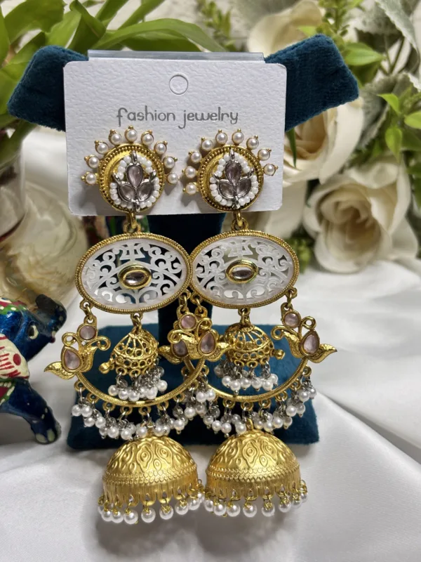 Royal Golden Jhumka - Image 2