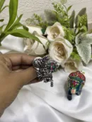 ⭐ Trendy Oxidized Statement Ring
