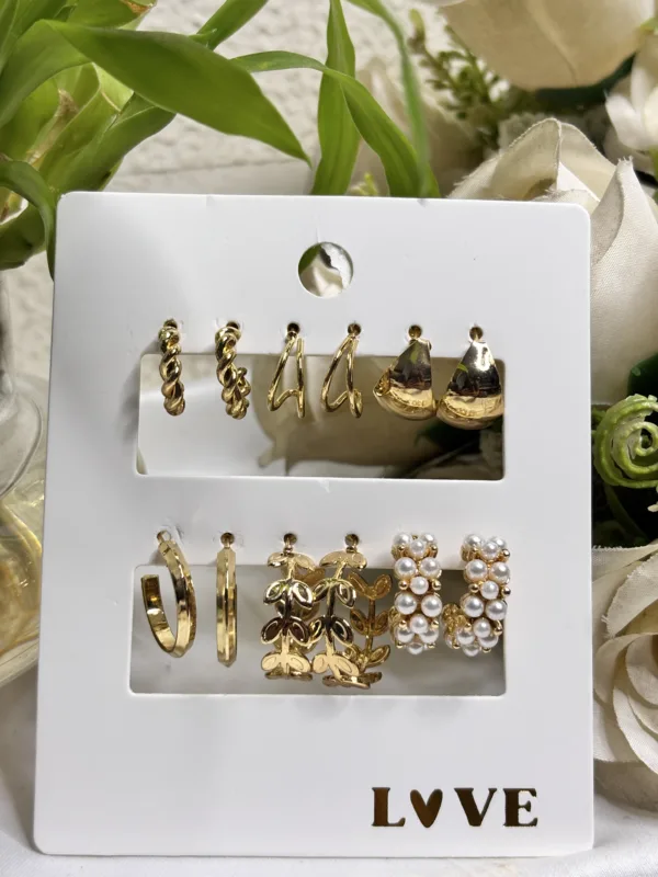Trendy Duo Earrings 💎