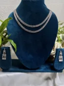 Elegant Double Layer Diamond Necklace