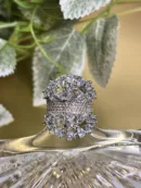 💍 Shining American Diamond Ring
