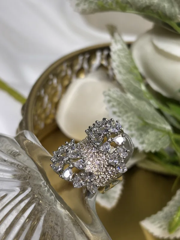 💍 Shining American Diamond Ring - Image 3