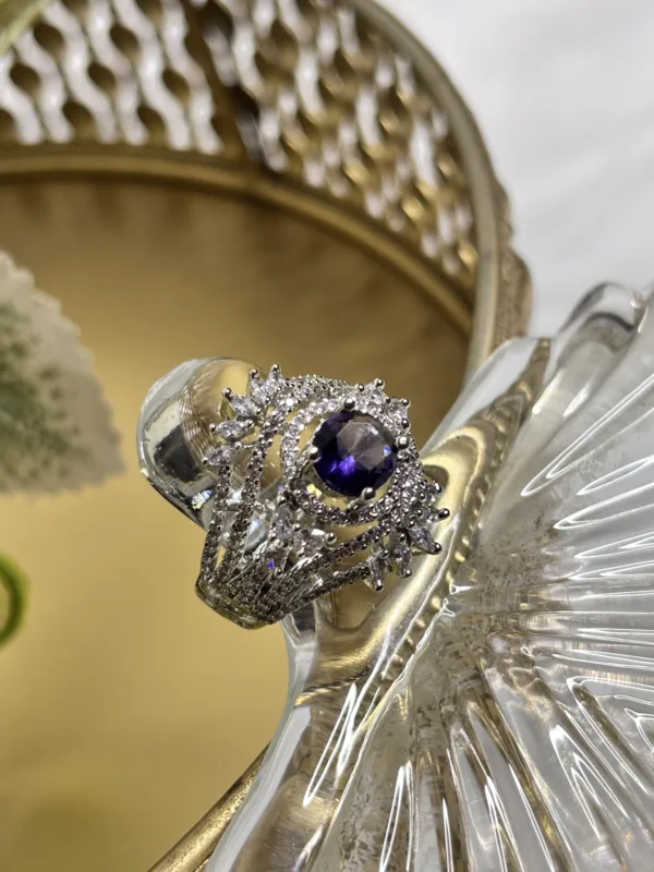 🌟 Elegant American Diamond Ring - Image 3