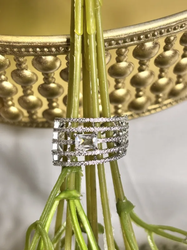 💎 Stylish American Diamond Ring - Image 4