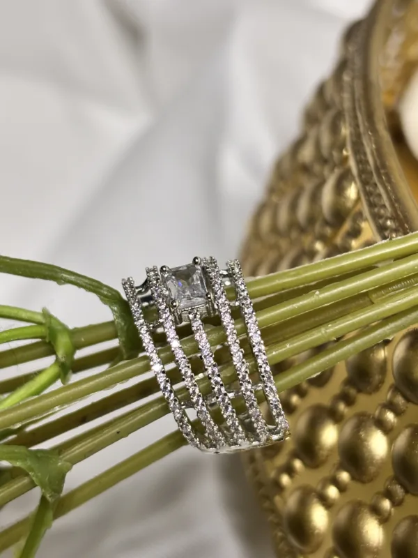 💎 Stylish American Diamond Ring - Image 5