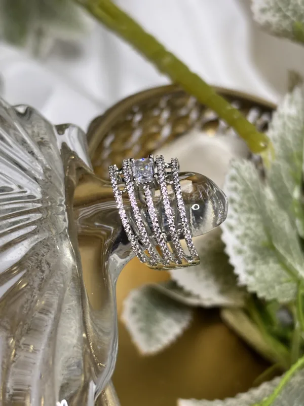 💎 Stylish American Diamond Ring - Image 3