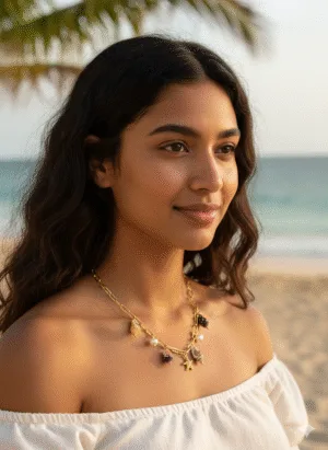 Coastal Charm Necklace 🐚