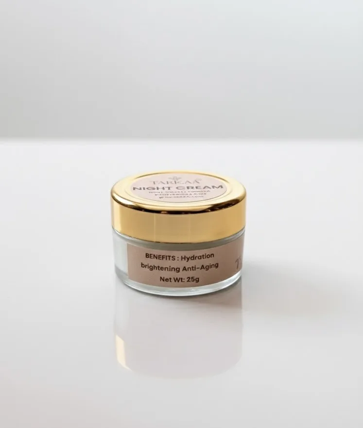 Korean Night Repair Cream | Overnight Glass Skin Glow